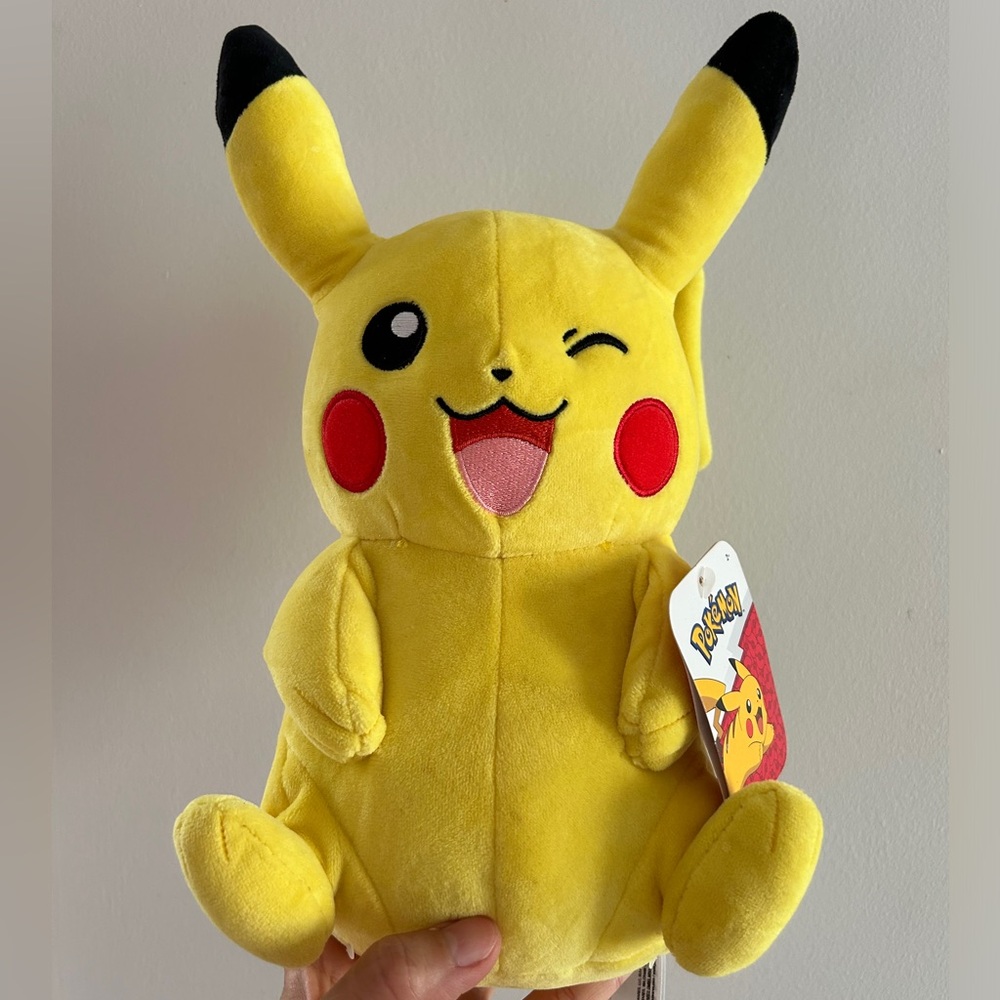Pokemon Pikachu Plush Authentic By Jazwares Official Licensed